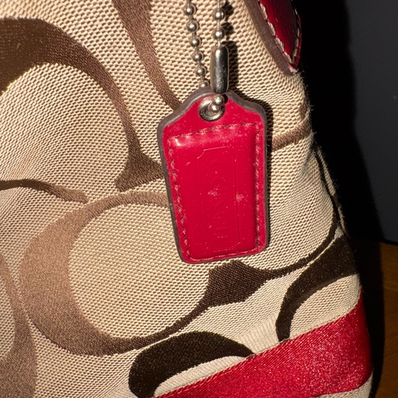 Coach Signature Stripe Crossbody Bag - Picture 6 of 11